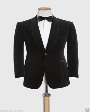 Men Black Smoking Jackets Blazer Coat Elegant Luxury Designer Party Wear XXS US letter